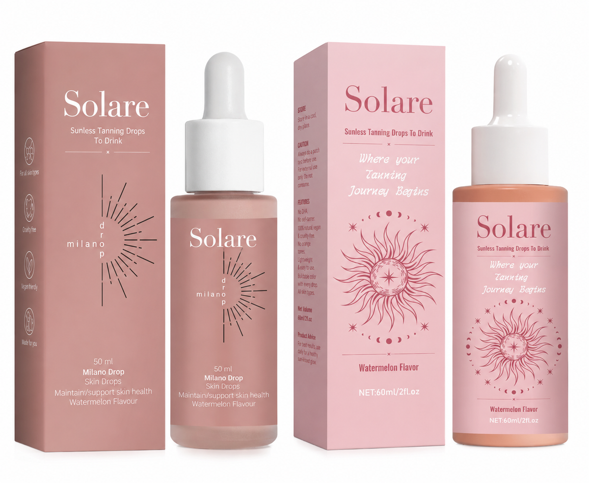 Solaré tanning drops – gradual natural glow
