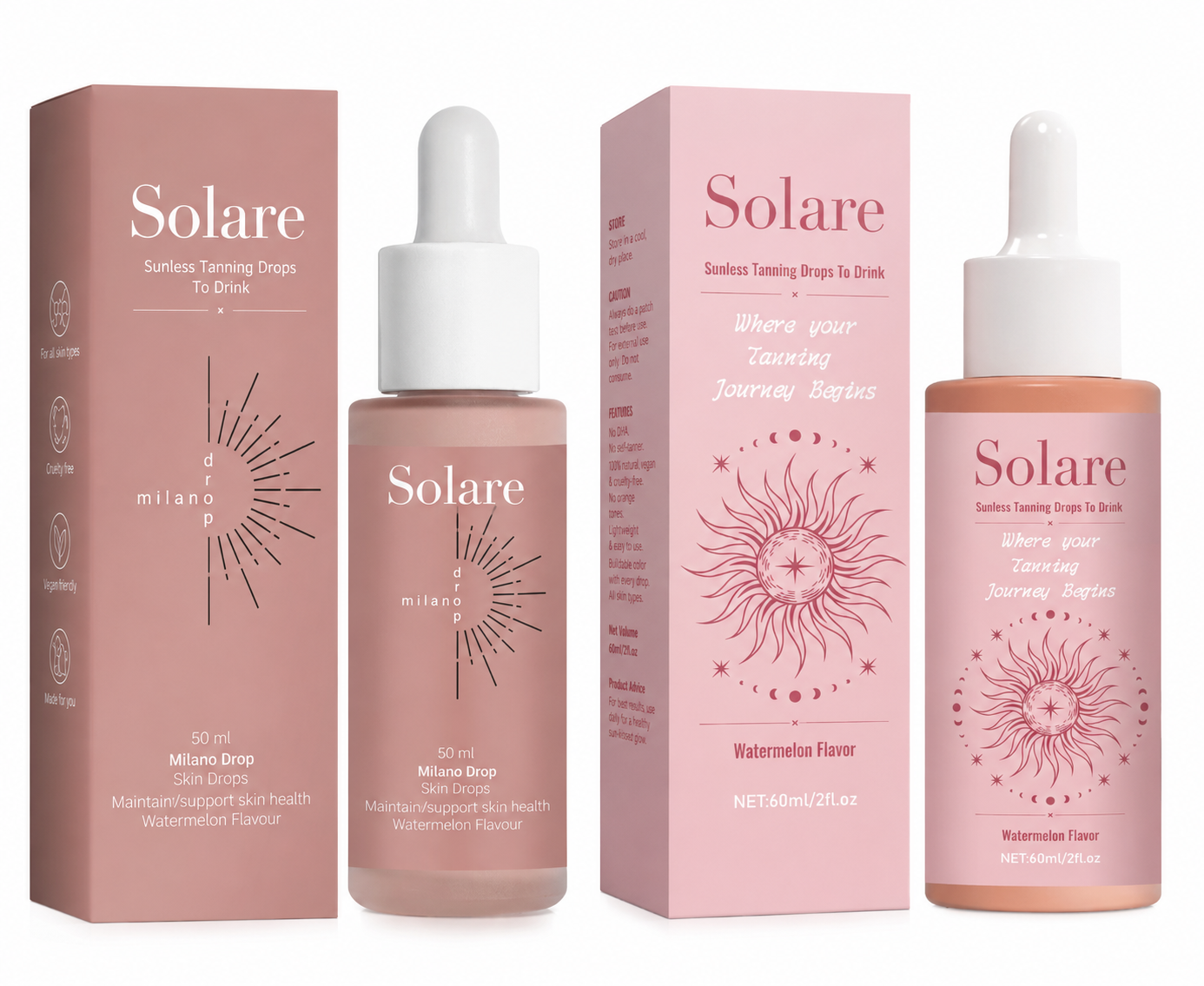 Solaré tanning drops – gradual natural glow
